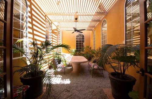 Thousand Palms House | Hacienda Nestled in Private Date Grove close to Palm Springs