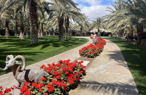 Thousand Palms House | Hacienda Nestled in Private Date Grove close to Palm Springs