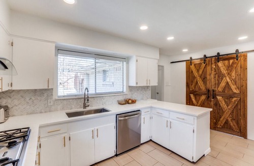 Dallas House | Half acre with yard, gated pool, playground, hot tub, cabana, 15 min to downtown