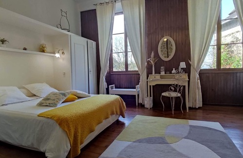 Oloron-Sainte-Marie House | Half-timbered room - BARETOUS