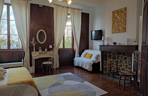 Oloron-Sainte-Marie House | Half-timbered room - BARETOUS