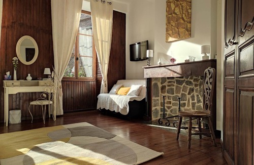 Oloron-Sainte-Marie House | Half-timbered room - BARETOUS