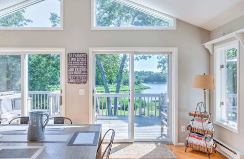 North Sea House | Hamptons Water Living: Private Dock, Waterfront