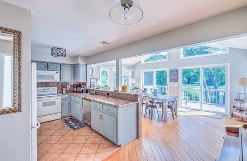 North Sea House | Hamptons Water Living: Private Dock, Waterfront