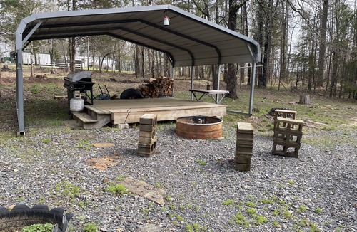 Heber Springs Cabin | Happy Camper Cabin is cozy and quiet!