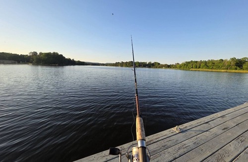 Ashville Cabin | Happy Dock Hideaway Waterfront Vibes Sunset Views