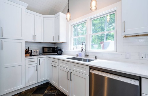 Harbert House | Harbert Hideaway - A short walk to the beach with private pool and hot tub.