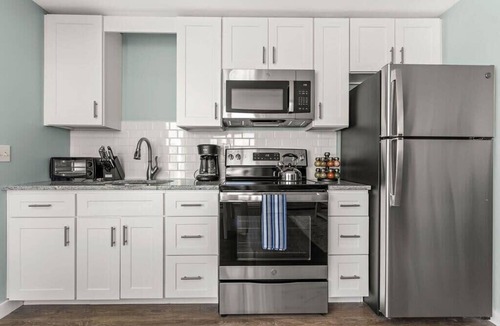 Rye Apartment | Harbor Serenity | Private Deck | Updated Kitchen