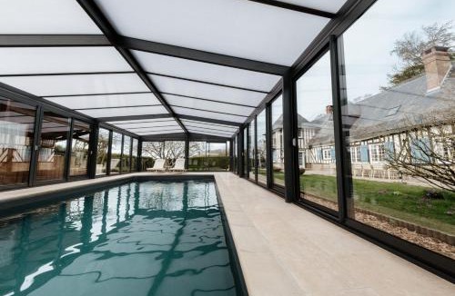 La Chapelle-Hareng House | Harmony Homes La Chapelle-Hareng - Indoor Pool Sauna & Spa
