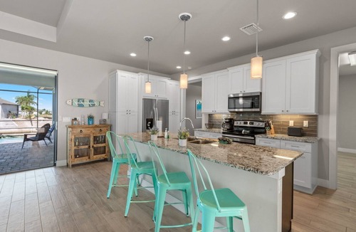 Burnt Store House | Harper's Hideaway - Spacious 3/2 Gulf Access with Breathtaking Water Views