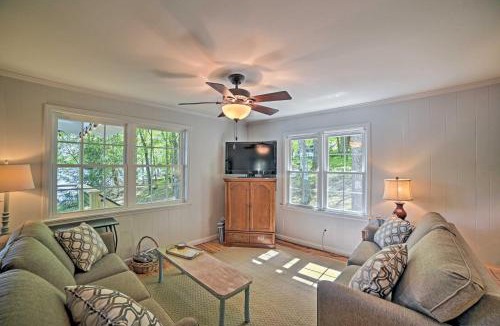 Harrison House | Harrison Lakefront Cottage with Private Dock!