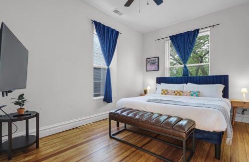 Tower Grove South House | Hartford 5BR Family Home with Games BBQ Grill and Firepit
