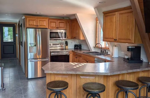Harveys Lake House | Harveys Lake A-Frame with Hot Tub and Steam Sauna