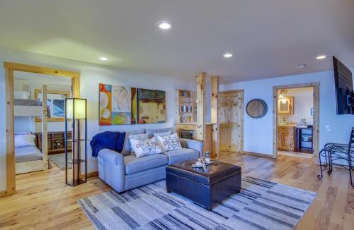 Everett House | Hat Island Home with Stunning View and Wraparound Deck