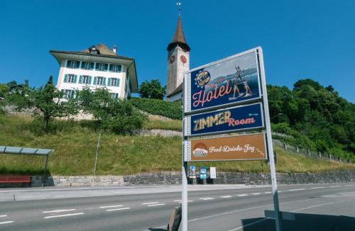 Oberhofen am Thunersee Hotel | HAUS AM SEE Lakefront Rooms on Lake Thun SELF CHECK-IN Digital Reception