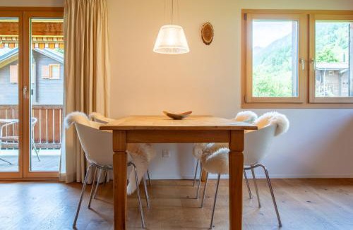 Obergesteln Apartment | Haus Birke - Alpenglück