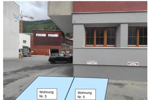 Davos-Platz Apartment | Haus Rhätikon 1. OG, links