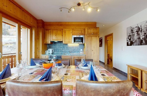 Veysonnaz Apartment | Hauts de Veysonnaz HV1 010 - SAUNA apartment 6 per