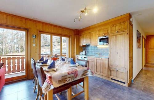 Veysonnaz Apartment | Hauts de Veysonnaz HV1 010 - SAUNA apartment 6 per