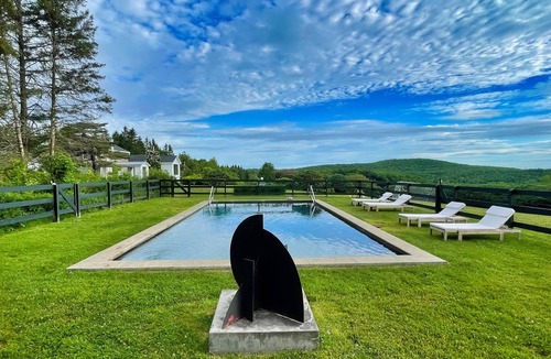 Cooperstown House | Hawk Field House - inground pool - breath taking country views