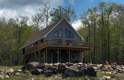 Gloversville Ski Chalet | Hawk Hill: A Private Adirondack Escape on 220 Scenic Acres — The Perfect Retreat