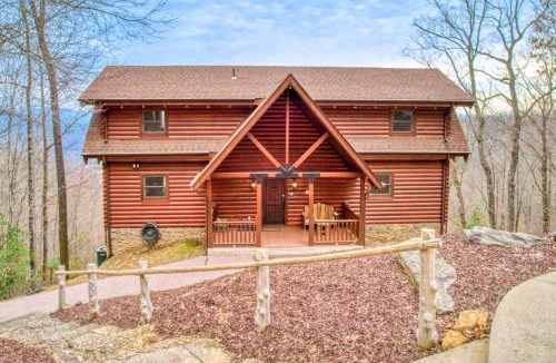 Lake Lure House | Hawk's View Log Cabin