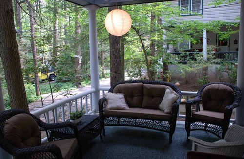 Mount Gretna Heights Cottage | ​Heart of Town & Sands: Secluded Forest Hut