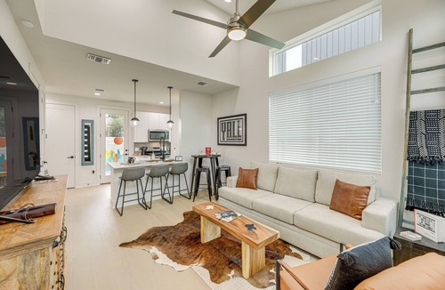 Chestnut House | Heated Cowboy Pool: Modern Austin Retreat