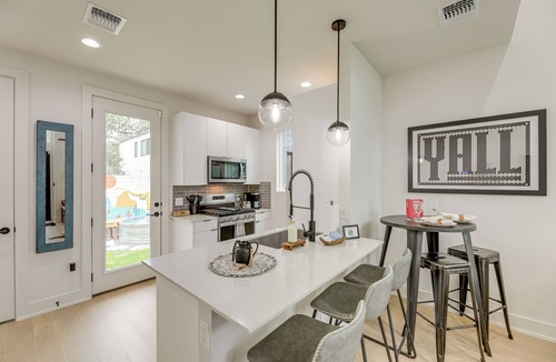 Chestnut House | Heated Cowboy Pool: Modern Austin Retreat