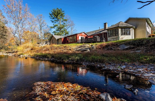 Canadensis House | Heated Indoor Private Pool | Stream Front | Game Room