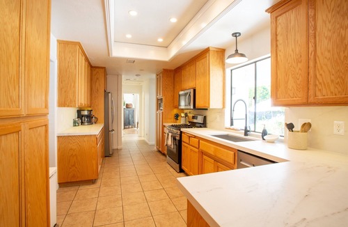 Los Alamos House | Heated pool (82 degrees), hot tub, gas firepit