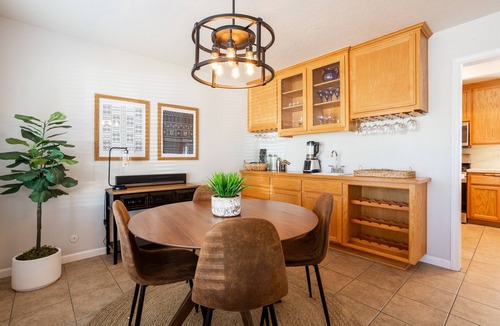 Los Alamos House | Heated pool (82 degrees), hot tub, gas firepit