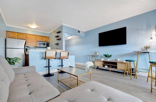 Rocky Point Condo | Heated Pool & Beach Relaxation, Waterfront Balcony