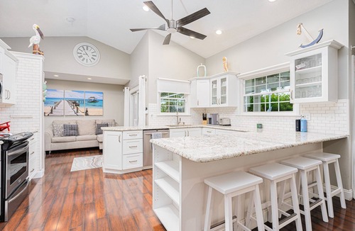 Port Orange House | Heated Pool & Fire Pit-Coastal Cottage