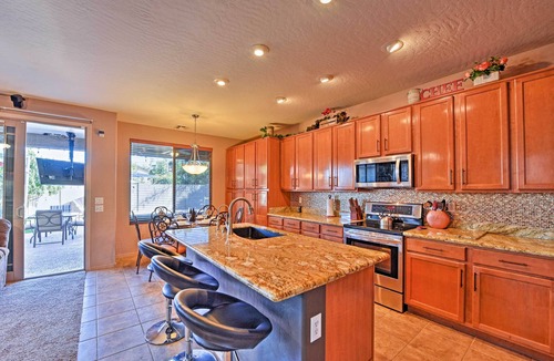 Orchards House | Heated Pool, Fire Pit & Game Room: Surprise Home