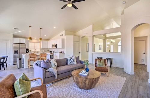 Paradise Valley Village House | Heated Pool + Foosball: Modern Phoenix Sanctuary
