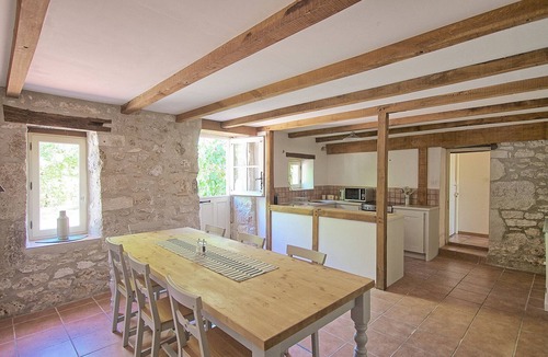 Montaigu-de-Quercy House | Heated pool + tennis court: Barn conversion with space to relax