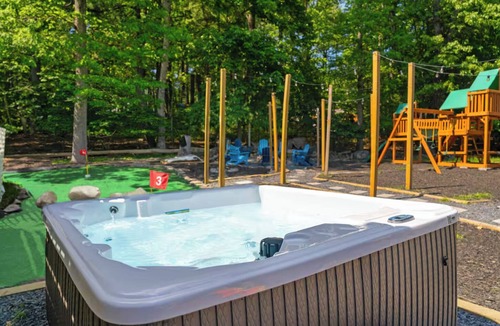 East Stroudsburg House | Heated Pool, Mini Golf, Bowling, Hot Tub, GameRoom