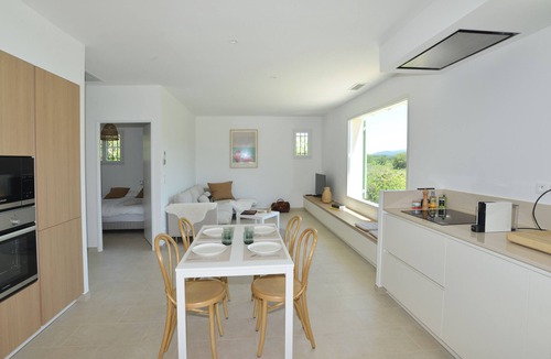 Barjac Villa | Heated pool & open views in nature