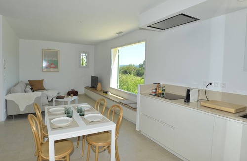 Barjac Villa | Heated pool & open views in nature