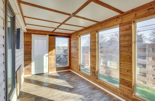 Tech Terrace House | Heated Pool + Sauna: Retreat 1 Mi to Texas Tech!