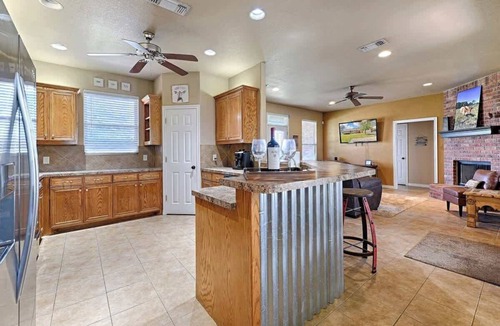Azle House | Heated Swim Spa Hot Tub Sauna Picklebal Game Rooms
