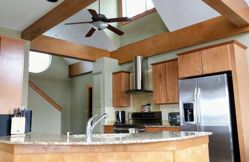 North Shore Colony House | Heavenly Waterfront Retreat with Boat Dock in DEEP cove