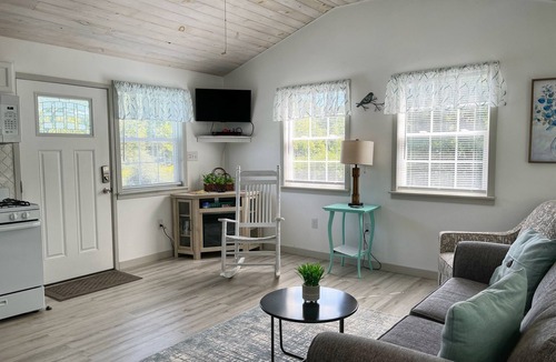 Luray Cabin | Heaven’s Oasis- Riverfront cabin with hot tub!