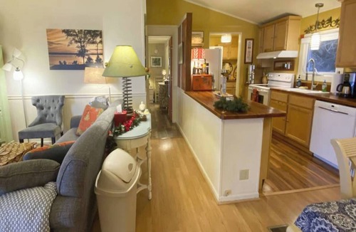 Town of Ledyard House | Heck-Of-A-Deck Lakehouse with Sunsets, and Kayaks, too!