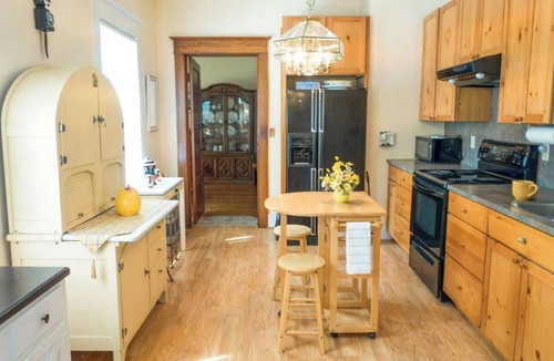 Town of Ledyard House | Heck-Of-A-Deck Lakehouse with Sunsets, and Kayaks, too!