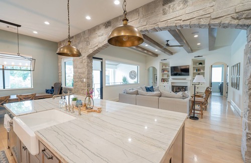 Lazybrook/Timbergrove House | Heights Area Luxe Retreat - Pool, Hot Tub & Games