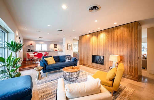 Lazybrook/Timbergrove House | Heights Bungalow with pool/hot tub and backyard paradise.