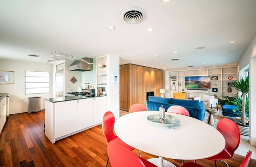 Lazybrook/Timbergrove House | Heights Bungalow with pool/hot tub and backyard paradise.