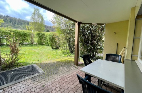 Bad Zurzach Apartment | Helle Gartenwohnung mit Sitzplatz